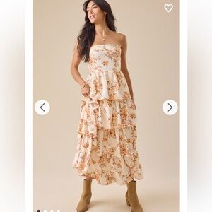New with tags Altar’d State Fleur Floral Midi Dress